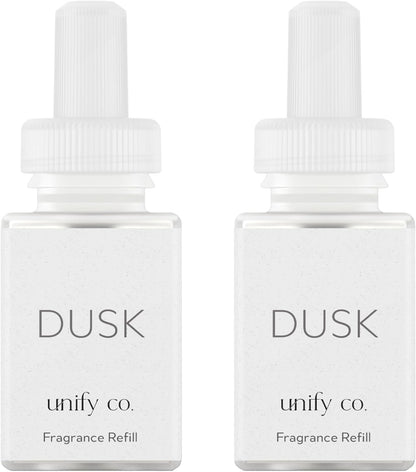 Pura & Unify Co. Home Scent Refill - Smart Air Diffuser - Up to 120-Hours of Luxury Fragrance per Refill - Home Essential - Clean & Safe Diffuser Fragrance - 2 Pack, Salt