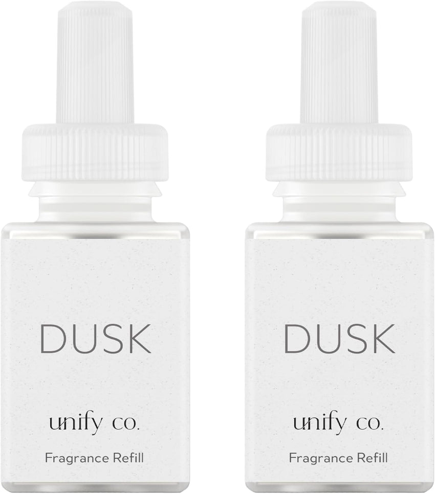 Pura & Unify Co. Home Scent Refill - Smart Air Diffuser - Up to 120-Hours of Luxury Fragrance per Refill - Home Essential - Clean & Safe Diffuser Fragrance - 2 Pack, Salt