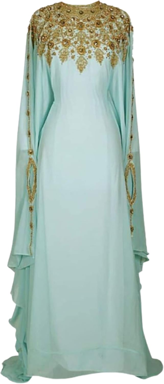 Abaya Kaftan Kimono FARASHA Fancy Casual Muslim Dubai Loose Cover Ups Moroccan