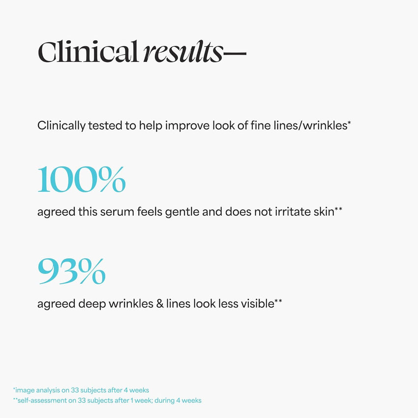 TULA Skin Care A+ Renewal Advanced Retinal + Peptides Serum - Nightly Facial Serum, Boosts Radiance and Hydrates, 1.01 Fl. oz.