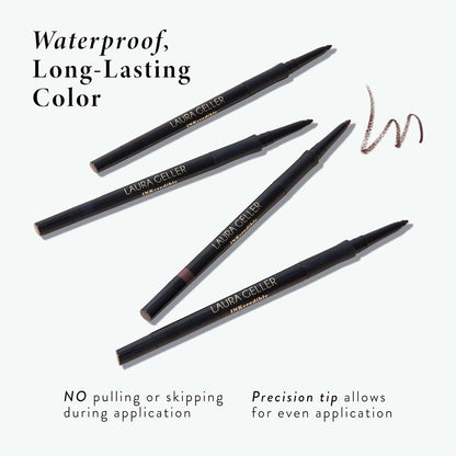 LAURA GELLER NEW YORK INKcredible Gel Eyeliner - Brown Eyed Girl - Waterproof Smudge-proof Eyeliner Pencil - Built in Sharpener