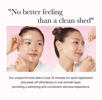 medicube Wrapping Mask Collagen Overnight Peel Off Facial Mask | Elasticity & Hydration Care, Reduces Sagging & Dullness | Hydrolyzed Collagen For Glowing Skin | Korean Skin Care, 2.53 fl.oz