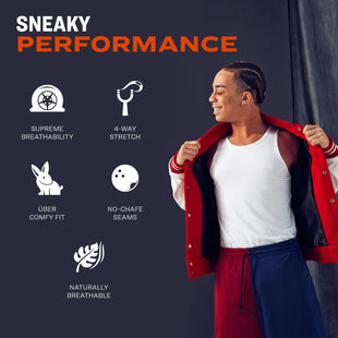 Pair of Thieves Men's Tank Top Undershirts 3 Pack - Slim Fit, Soft & Breathable Tank A Shirt - Comfortable Men's Undershirts