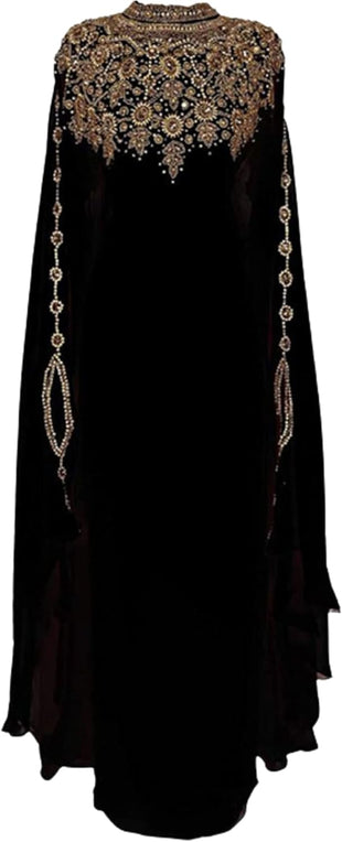 Abaya Kaftan Kimono FARASHA Fancy Casual Muslim Dubai Loose Cover Ups Moroccan