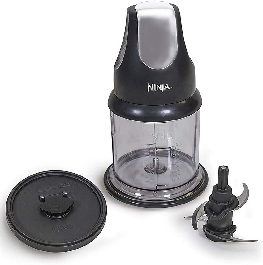 Ninja Food Chopper Express Chop with 200-Watt, 16-Ounce Bowl for Mincing, Chopping, Grinding, Blending and Meal Prep (NJ110GR)
