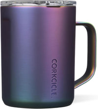 Corkcicle Classic Coffee Mug - Triple Insulated Stainless Steel for Travel - Shatter-Proof Lid - Keeps Drink Hot Over 3 Hours - Holiday Mug Gift - Great for Gifting Warmth - 16 oz - Dragonfly