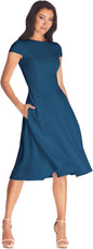 Dress the Population Womens Livia Midi High Dress