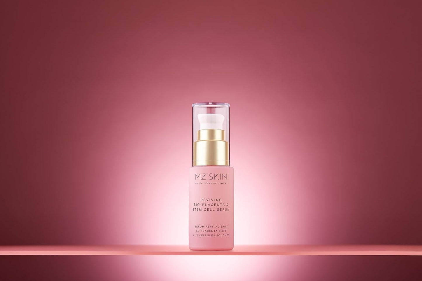 MZ Skin Reviving Bio-Placenta & Stem Cell Serum - Night Treatment for Powerful Rejuvenation, With Peptides, Squalane & Hyaluronic Acid, Perfect For Anti-Aging, Wrinkles & Fine Lines