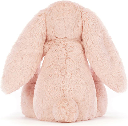 Jellycat Bashful Blush Bunny Stuffed Animal, Medium 12 inches - Rabbit and Bunny Plush Toy - Classic Children's Gift