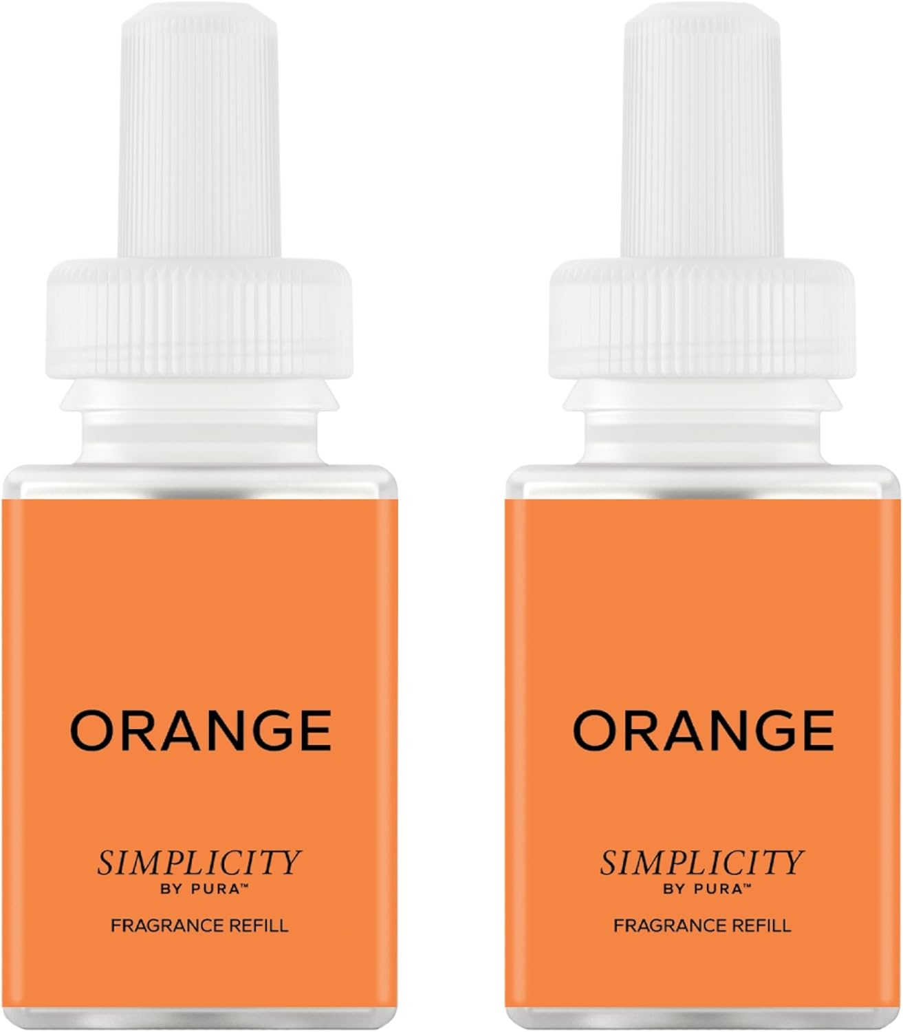 Pura & Simplicity Home Scent Refill - Smart Air Diffuser - Up to 120-Hours of Luxury Fragrance per Refill - Home Essential - Clean & Safe Diffuser Fragrance - 2 Pack, Apple