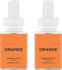 Pura & Simplicity Home Scent Refill - Smart Air Diffuser - Up to 120-Hours of Luxury Fragrance per Refill - Home Essential - Clean & Safe Diffuser Fragrance - 2 Pack, Apple