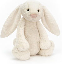 Jellycat Bashful Cream Bunny Stuffed Animal, Large 14 inches - Rabbit and Bunny Plush Toy - Classic Children's Gift