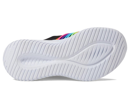 Skechers Kids Girls Ultra Flex 3.0 Sneaker, Black/Multi, 4.5 Big KidSkechers Kids Girls Ultra Flex 3.0 Sneaker, Black/Multi, 4.5 Big Kid