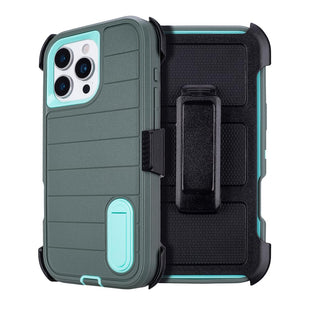 for Phone Case iPhone 16 Pro Max Case Black with Belt Clip Heavy Duty Holster for Shockproof Cases,3 Layers of Sturdy,Military Grade Defender Cover for iPhone 16 Pro Max Cases Black 6.9 Inch