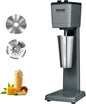 VEVOR Milkshake Maker Machine, 375W Commercial Milk Shake Maker Mixer, Single Head Drink Mixer Blender Machine, 3-Speed Milkshake Blender with 27.7oz Stainless Steel Cup for Commercial