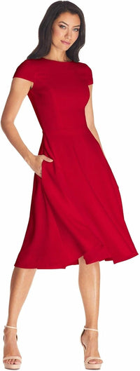 Dress the Population Womens Livia Midi High Dress