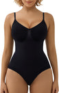 SHAPERX Women's Seamless Shapewear Bodysuit Tummy Control Body Shaper Waist Snatching Body Suit