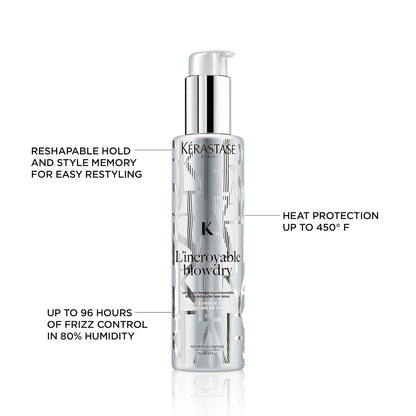 KERASTASE L'incroyable Blowdry Serum - Strong Hold Hair Serum, Provides Heat Protection up to 450°F, Controls Frizz
