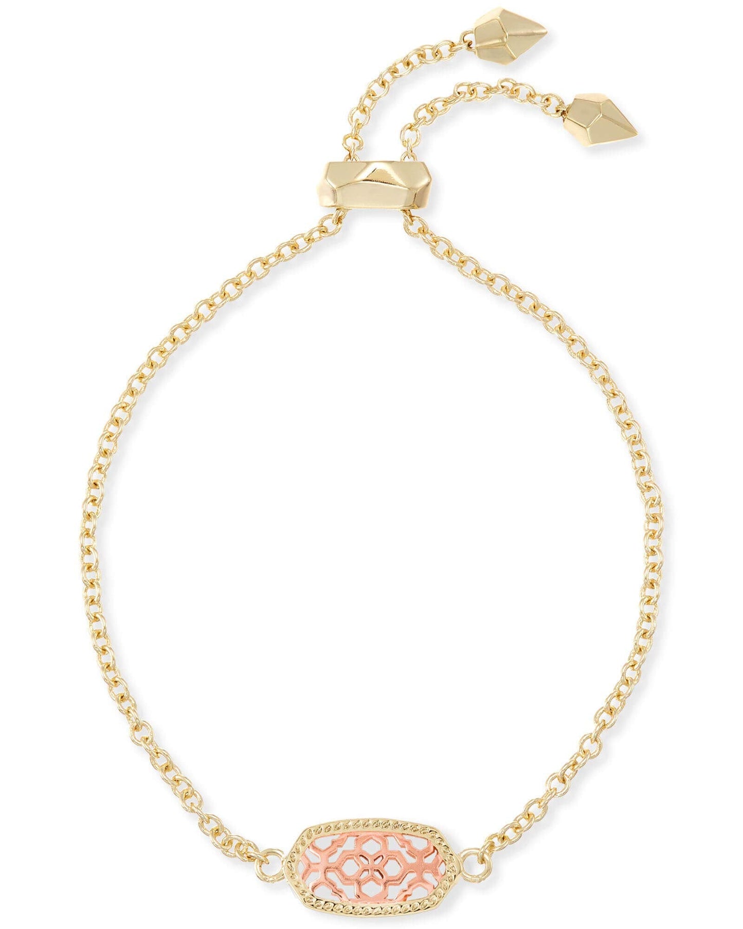 Kendra Scott Elaina Adjustable Chain Bracelet for Women, Fashion Jewelry, Gold-Plated