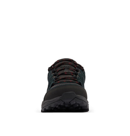 Columbia Mens Redmond IV Low Waterproof Hiking Shoe, Black/Mountain Red, 8Columbia Mens Redmond IV Low Waterproof Hiking Shoe, Black/Mountain Red, 8