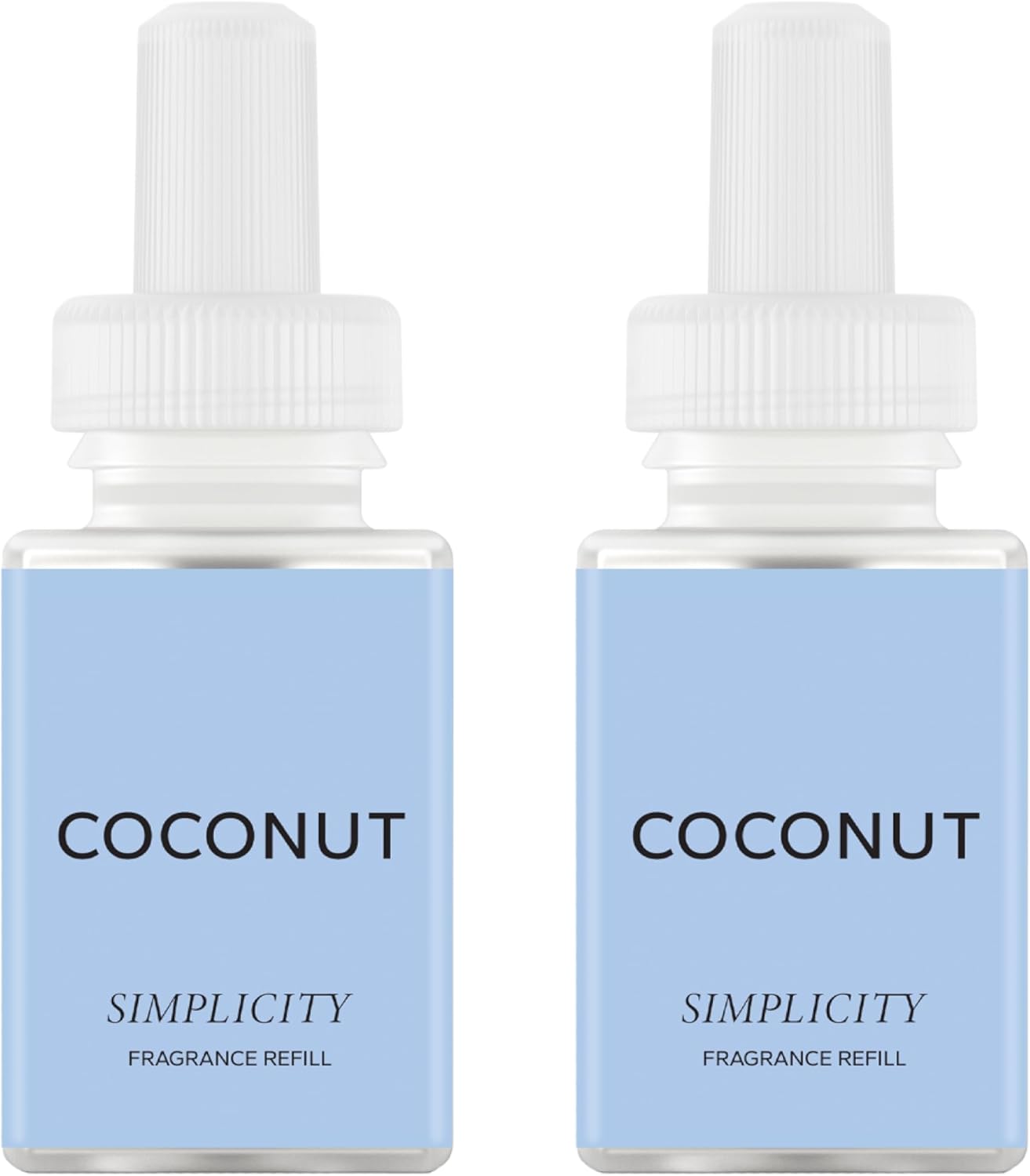 Pura & Simplicity Home Scent Refill - Smart Air Diffuser - Up to 120-Hours of Luxury Fragrance per Refill - Home Essential - Clean & Safe Diffuser Fragrance - 2 Pack, Apple