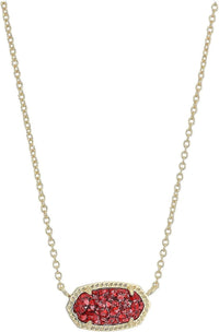 Kendra Scott Elisa Pendant Necklace for Women, Fashion Jewelry, 14k Gold-Plated