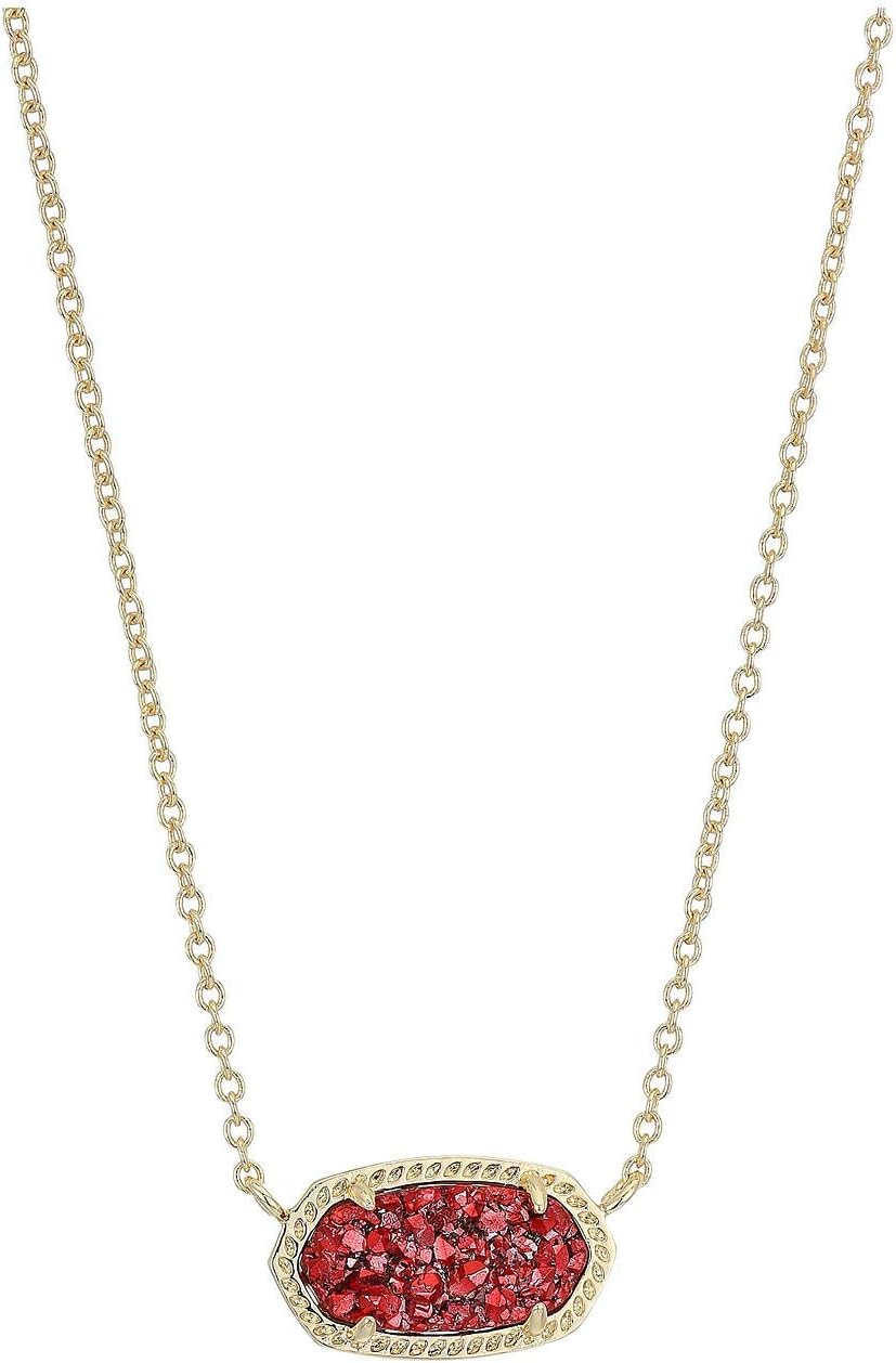 Kendra Scott Elisa Pendant Necklace for Women, Fashion Jewelry, 14k Gold-Plated