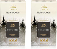 Thymes Pura Refills – 2 Pack of Oil Diffuser Scents – Long-Lasting Pura Diffuser Refills – Premium Home Fragrance – Notes of Pressed Apple, Clove & Cardamom (Simmered Cider, Pack of 2)