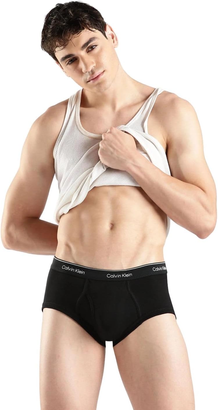 Calvin Klein Men's Cotton Classics 3-Pack Brief