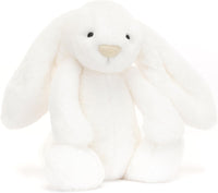 Jellycat Bashful Luxe Rosa Bunny Stuffed Animal, Medium 12 inches - Rabbit & Bunny Plush Toy - Classic Children's Gift