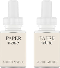 Pura x Studio McGee Home Scent Refill - Smart Air Diffuser - Up to 120-Hours of Luxury Fragrance per Refill - Home Essential - Clean & Safe Diffuser Fragrance - 2 Pack, Santal Vanilla