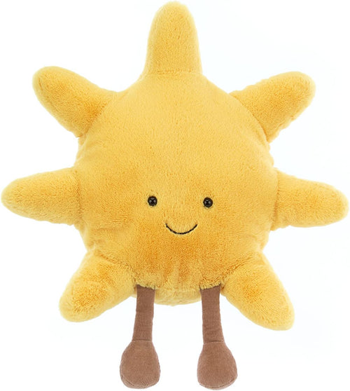 Jellycat Amuseables Sun Stuffed Toy, Medium 12 inches - Sun Plush - Fun Gift Idea