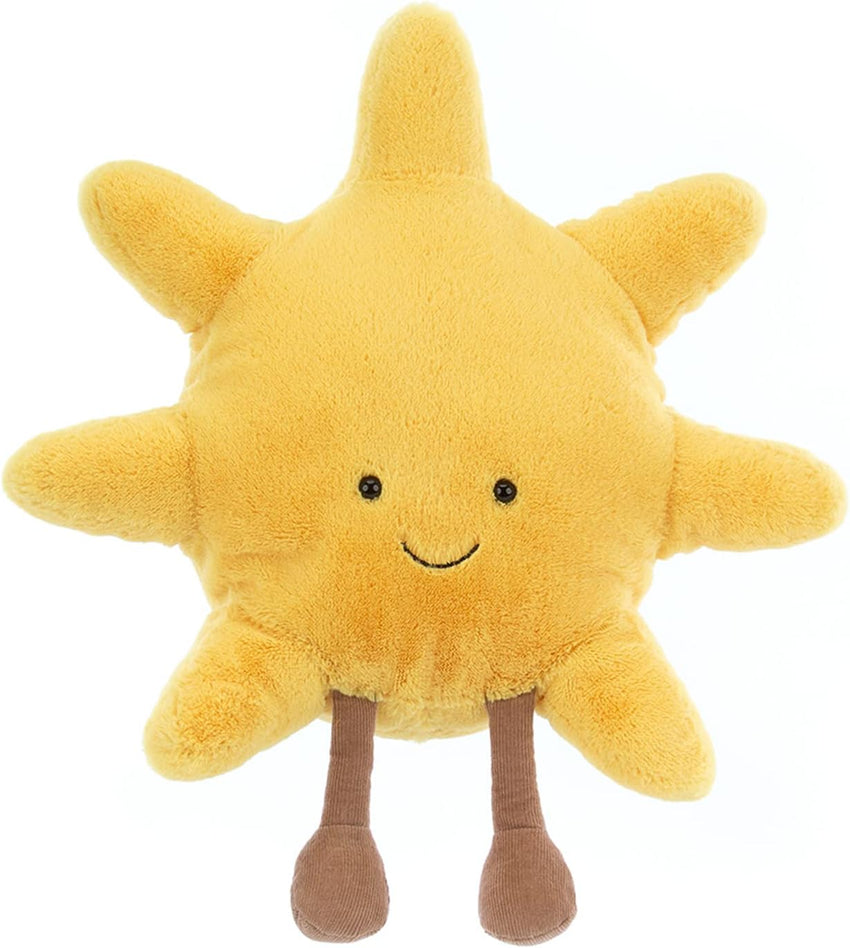 Jellycat Amuseables Sun Stuffed Toy, Medium 12 inches - Sun Plush - Fun Gift Idea