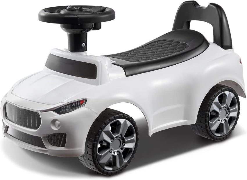 VEVOR Ride On Push Car for Toddlers, Ages 19+ Months, Ride Racer, Sit to Stand Toddler Ride On Toy, Kids Ride On Car with Music Steering, Horn & Under Seat Storage, Ride On Toy for Boys Girls