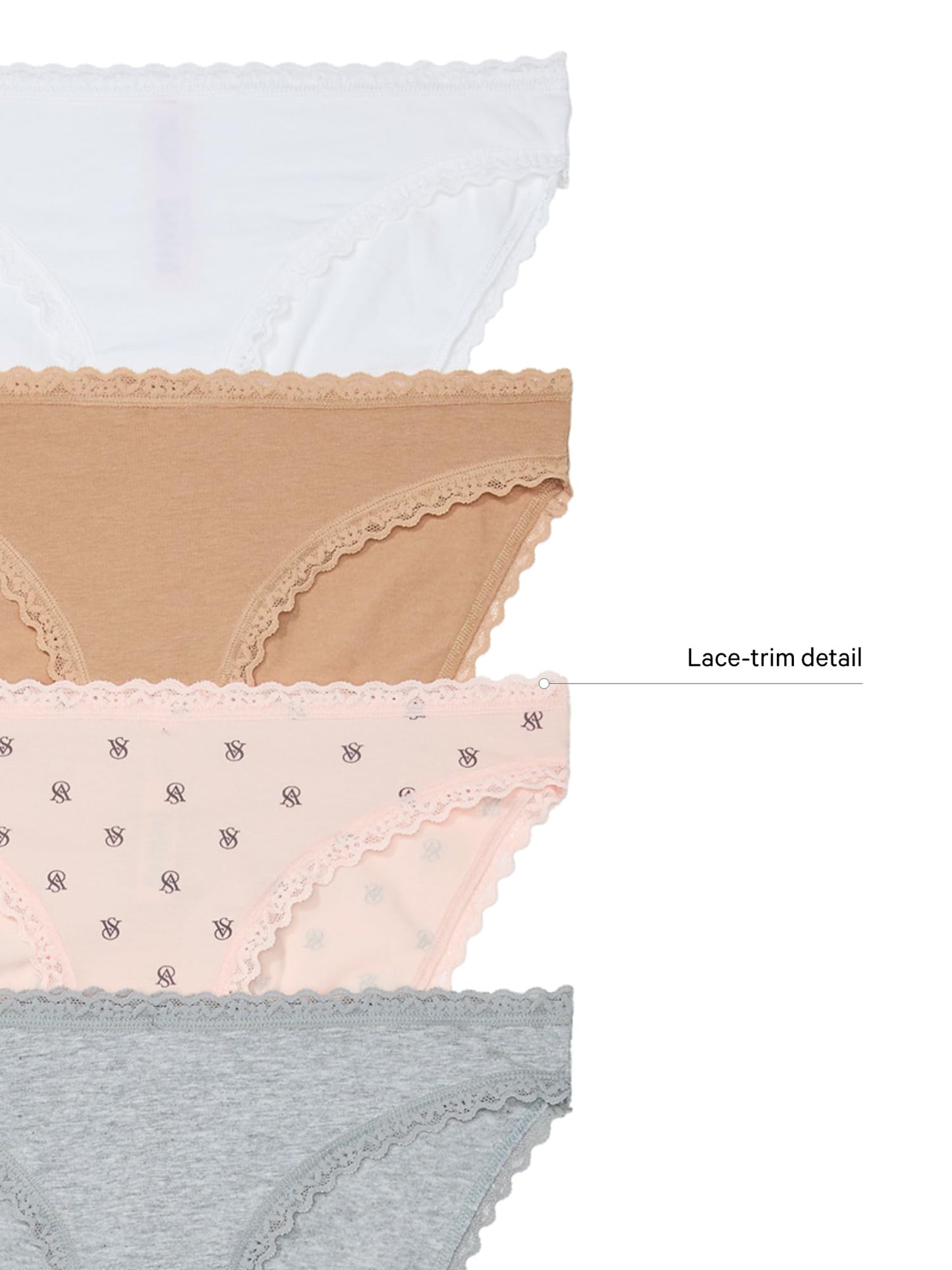 Victoria's Secret 7-Pack Stretch Cotton Bikini Panties