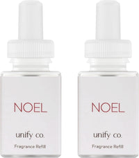 Pura & Unify Co. Home Scent Refill - Smart Air Diffuser - Up to 120-Hours of Luxury Fragrance per Refill - Home Essential - Clean & Safe Diffuser Fragrance - 2 Pack, Salt