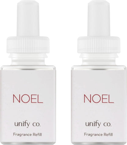 Pura & Unify Co. Home Scent Refill - Smart Air Diffuser - Up to 120-Hours of Luxury Fragrance per Refill - Home Essential - Clean & Safe Diffuser Fragrance - 2 Pack, Salt