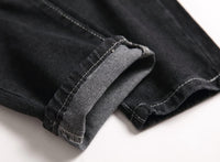 FREDD MARSHALL Boy's Skinny Fit Ripped Destroyed Distressed Fashion Kids Denim Jeans Pants