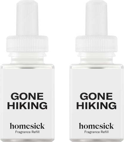 Pura & Homesick Home Scent Refill - Smart Air Diffuser - Up to 120-Hours of Luxury Fragrance per Refill - Home Essential - Clean & Safe Diffuser Fragrance - 2 Pack, New Home