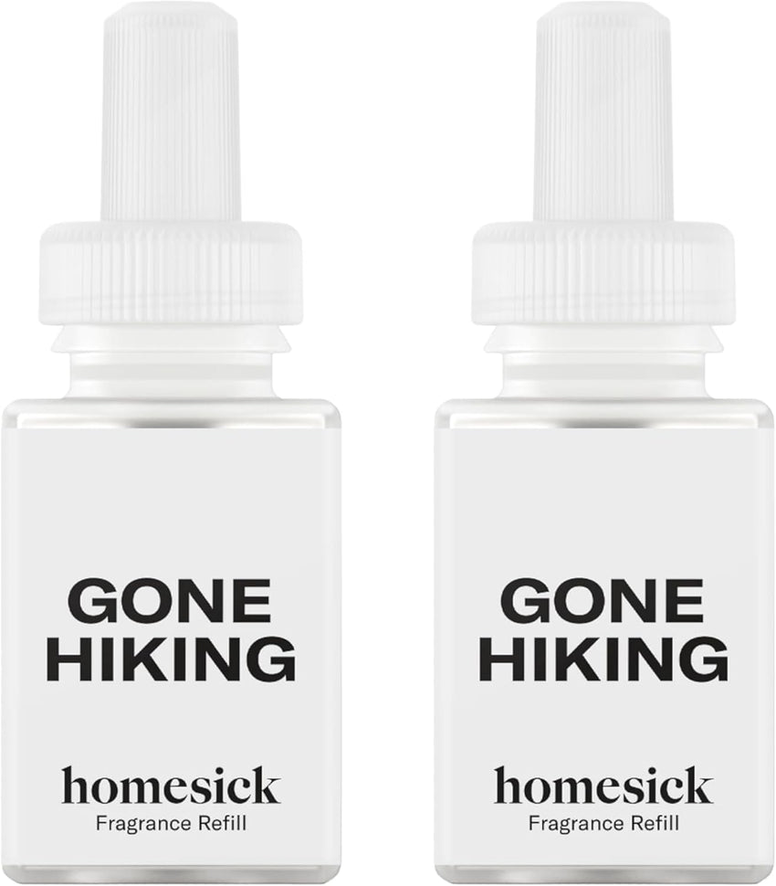 Pura & Homesick Home Scent Refill - Smart Air Diffuser - Up to 120-Hours of Luxury Fragrance per Refill - Home Essential - Clean & Safe Diffuser Fragrance - 2 Pack, New Home