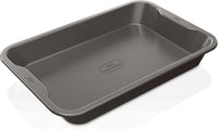 Ninja B30017 Foodi NeverStick Premium 11 inch x 17 inch Baking Sheet, Nonstick, Oven Safe up to 500⁰F, Dishwasher Safe, Grey