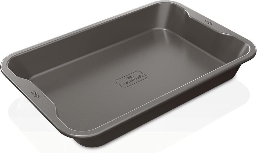 Ninja B30017 Foodi NeverStick Premium 11 inch x 17 inch Baking Sheet, Nonstick, Oven Safe up to 500⁰F, Dishwasher Safe, Grey