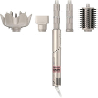 Shark HD430 FlexStyle Air Styling & Drying System, Powerful Hair Dryer Brush & Multi-Styler with Auto-Wrap Curlers, Paddle Brush, Oval Brush, Concentrator Attachment, Stone