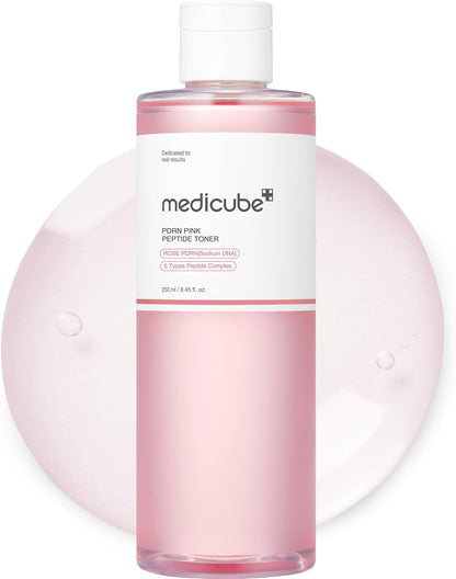 medicube PDRN Toner Salmon DNA Milky Toner | for Hydrating, Moisturizing, Soothing with Ceramide, Peptide | Glass Glow Skin | Korean Skincare, 5.07 fl.oz