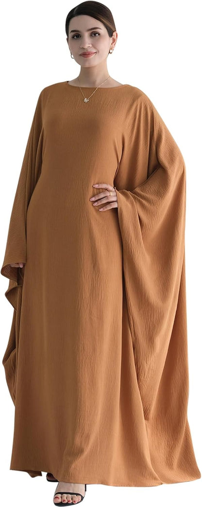 Muslim Prayer Dress Abaya Islamic Ramadan Robe Slightly Elasticity Garment Eid Clothes