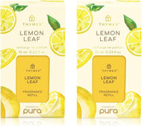 Thymes Pura Refills – 2 Pack of Oil Diffuser Scents – Long-Lasting Pura Diffuser Refills – Premium Home Fragrance – Notes of Pressed Apple, Clove & Cardamom (Simmered Cider, Pack of 2)