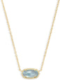 Kendra Scott Elisa Pendant Necklace for Women, Fashion Jewelry, 14k Gold-Plated
