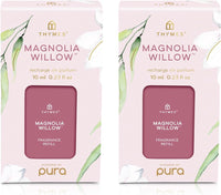 Thymes Pura Refills – 2 Pack of Oil Diffuser Scents – Long-Lasting Pura Diffuser Refills – Premium Home Fragrance – Notes of Pressed Apple, Clove & Cardamom (Simmered Cider, Pack of 2)