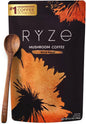 RYZE SUPERFOODS Mushroom Coffee USDA Organic with 6 Adaptogenic Mushrooms and MCT Oil, USA Grown Instant Coffee for Better Energy, Focus, Digestion, Immunity with Lions Mane & Turkey Tail, 30 servings