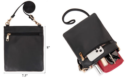 Large Crossbody Bags Ladies Shoulder Handbags Purse and Wallet Set for Women Totes Hobo Purses